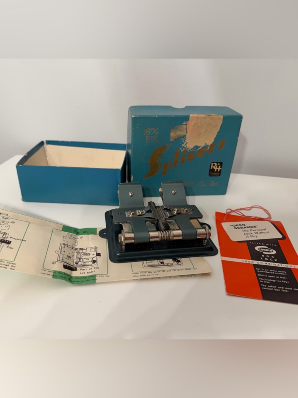 Film Splicing Tool - Teal